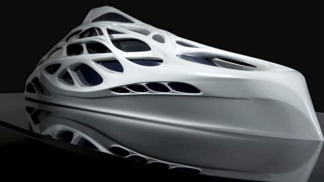 It's the ultimate toy for the super-rich. Picture: Moka for Zaha Hadid and Blohm + Voss