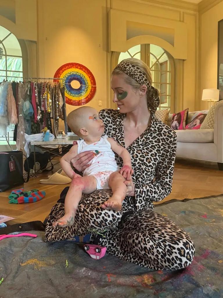 She also said she didn’t have enough time to deal with pregnancy and its lingering effects due to her hectic work schedule. Picture: Paris Hilton