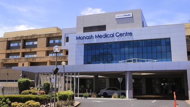 Monash Medical Centre has been named as an exposure. Picture: Wayne Taylor