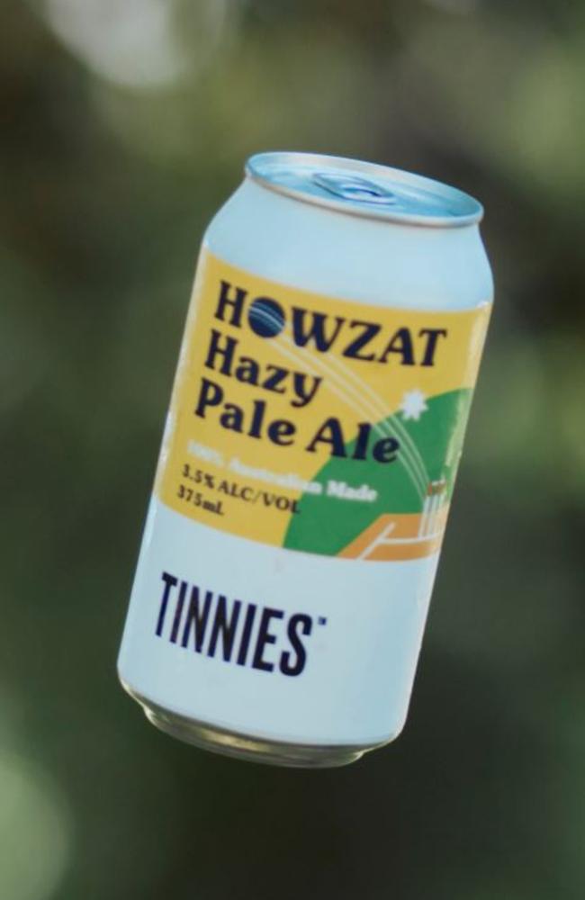 Tinnies' HOWZAT Hazy Pale Ale.