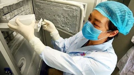 A scientist at the Wuhan lab, which a new report now suggests could be the source of the coronavirus pandemic. Picture: Supplied