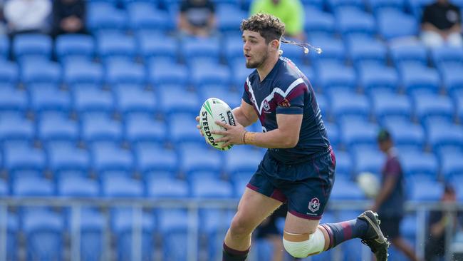 Ipswich SHS's Jack Laing in action .Picture: Jerad Williams