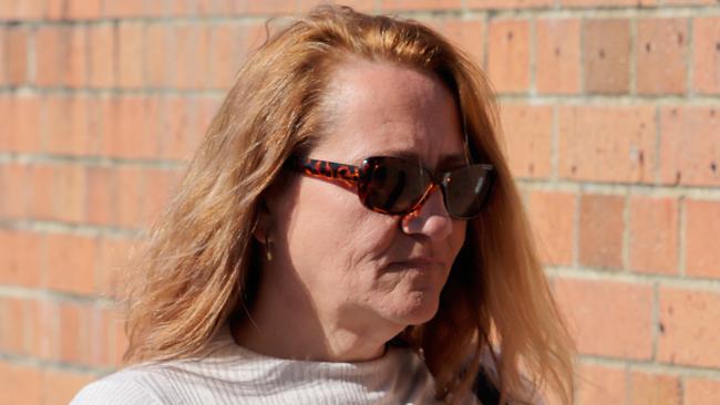 Operator of Taz-Zorb Rosemary Gamble arrives at Devonport Magistrates Court in Tasmania, at Devonport Magistrates Court, Devonport. (AAP Image/Ethan James) NO ARCHIVING