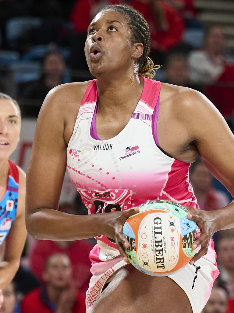 Romelda Aiken-George trails, but not by much. Picture: Brett Hemmings/Getty Images