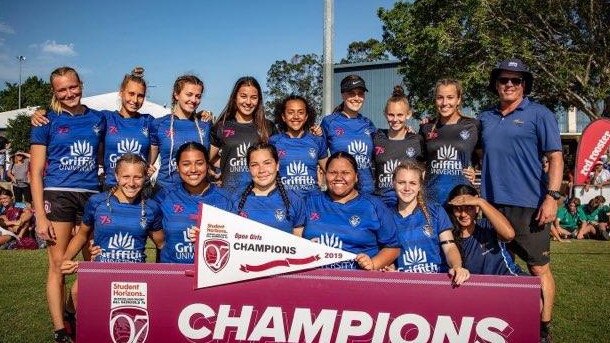 Miami State High School rugby sevens state championship winners. Picture: SUPPLIED