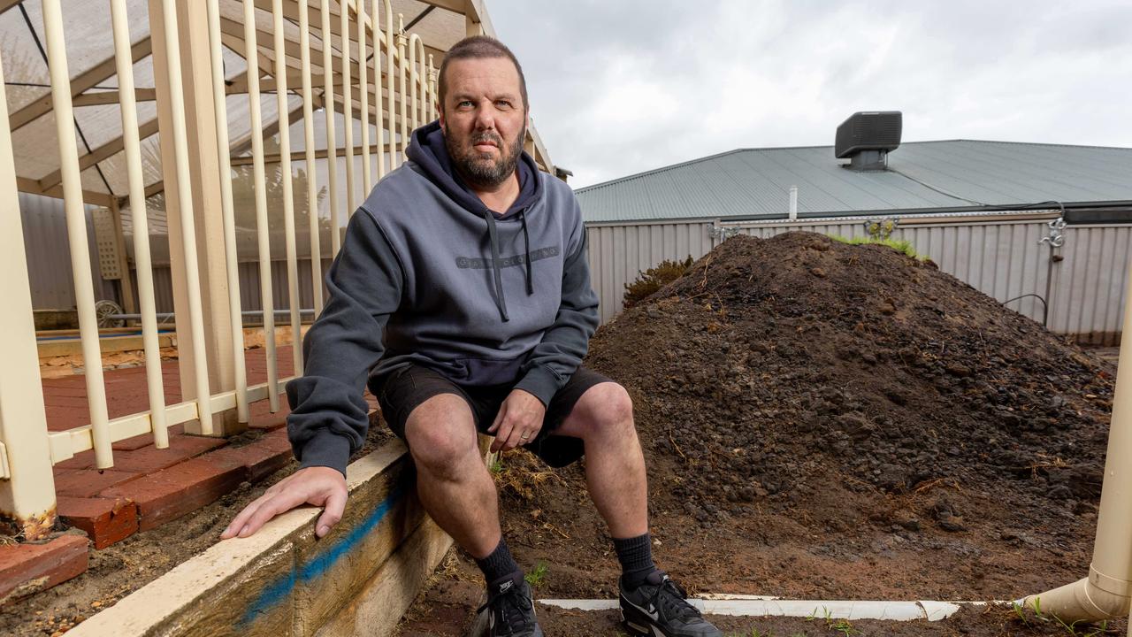 Keith at his home in Woodcroft.
