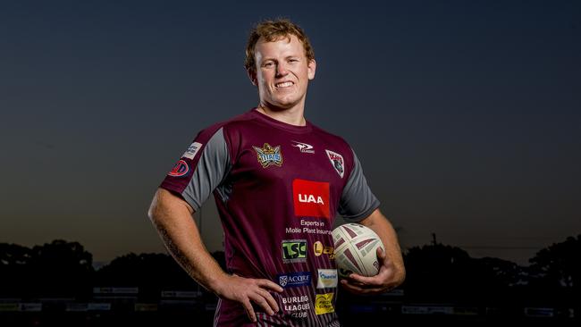 Burleigh Bears A-Grade player, Lochlyn Sheldon. Picture: Jerad Williams