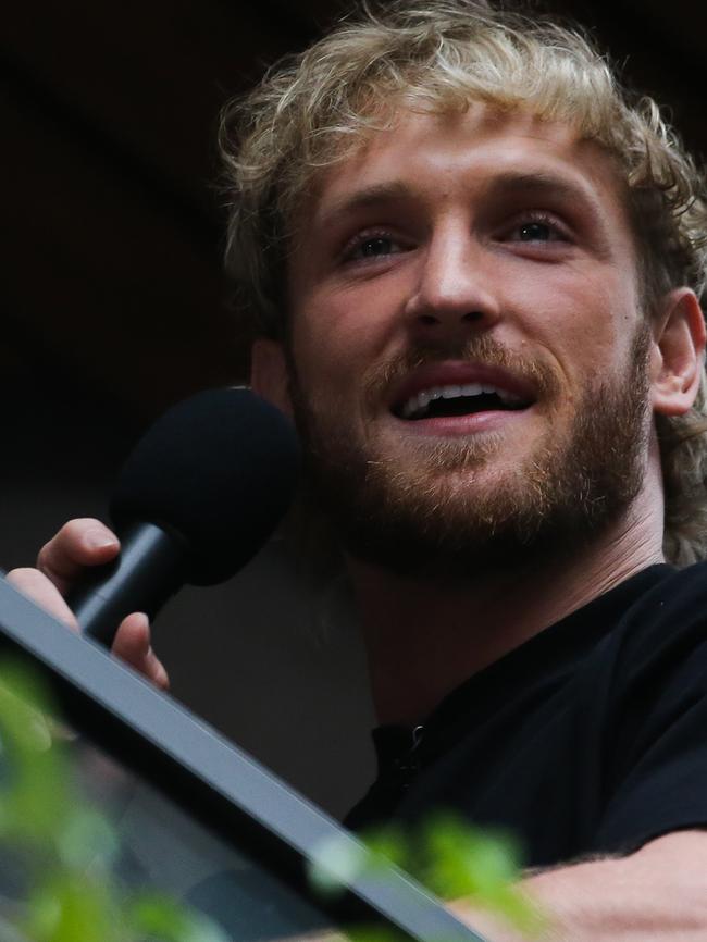 Logan Paul is incredibly famous in Australia. . Picture: NCA Newswire/ Gaye Gerard