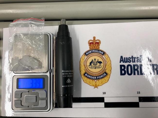 Methamphetamine is also part of the contraband has been seized. Picture: ABF