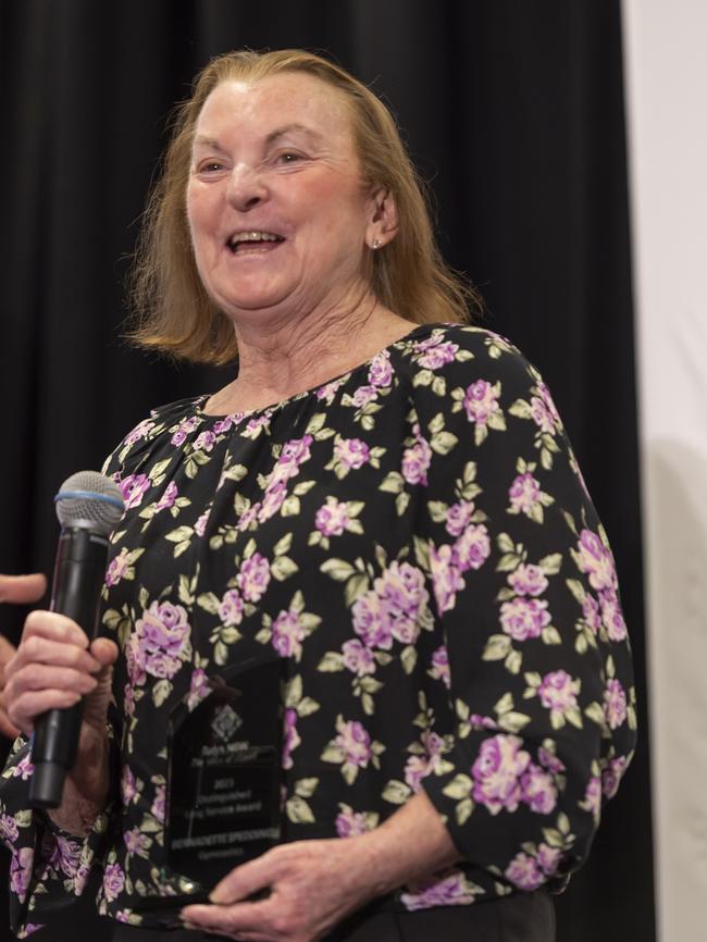 Bernadette Spedding at the 2023 Sport NSW Community Sports Awards. Picture: Matthias Engessser.