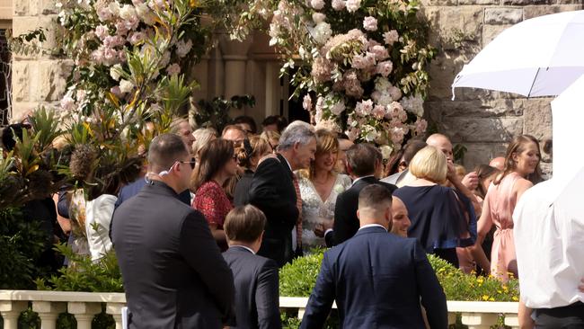 Guests at Paula Pratt and Nassib Thoumi’s wedding on Sunday.