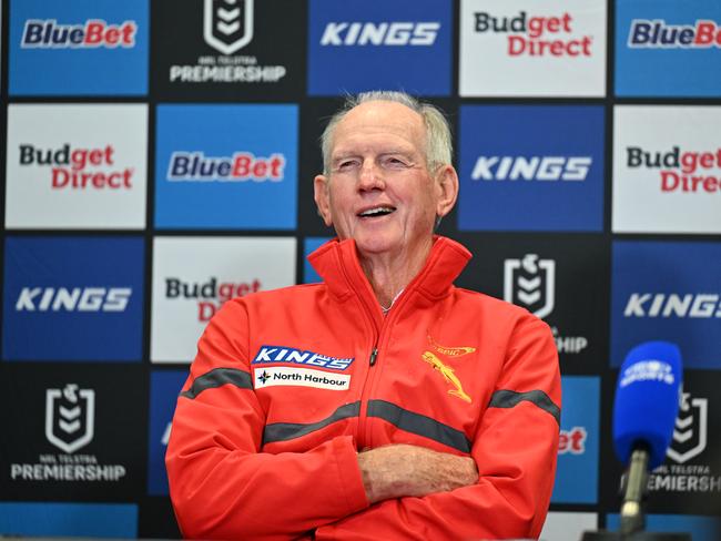 Then Dolphins coach Wayne Bennett convinced Averillo to make the move to Queensland. Picture: NRL Imagery