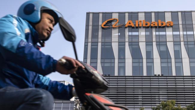 New York fund manager WisdomTree Investments in late 2020 swapped ADRs of Alibaba Group Holding for the e-commerce giant’s Hong Kong-listed shares, in anticipation of US moves. Above, an Alibaba Group Holding office building in Shanghai. Picture: Bloomberg