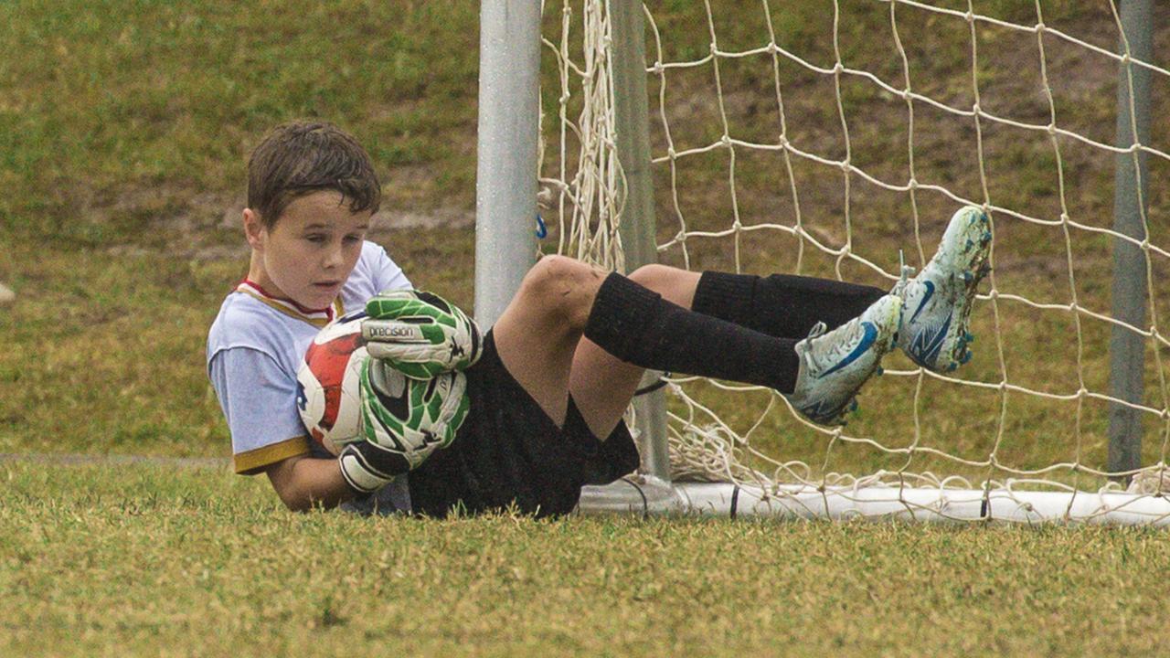 U/10 Moreton City Exelcior V Peninsula Power  in the Premier Invitational Football Carnival at Nerang.Picture: Glenn Campbell