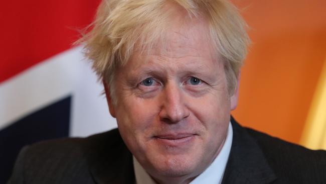 British Prime Minister Boris Johnson in London on Thursday. Picture: AFP