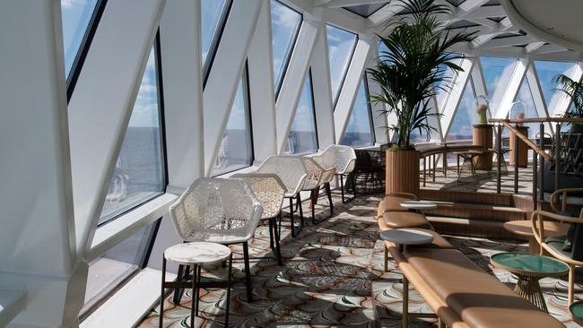 The Eden restaurant on Celebrity Edge.