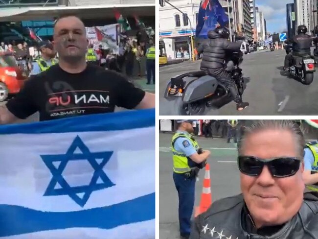 Clash between pro-Palestine protesters and New Zealand’s Destiny Church unfolds in Auckland