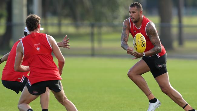 Franklin in action this morning. Picture: Getty