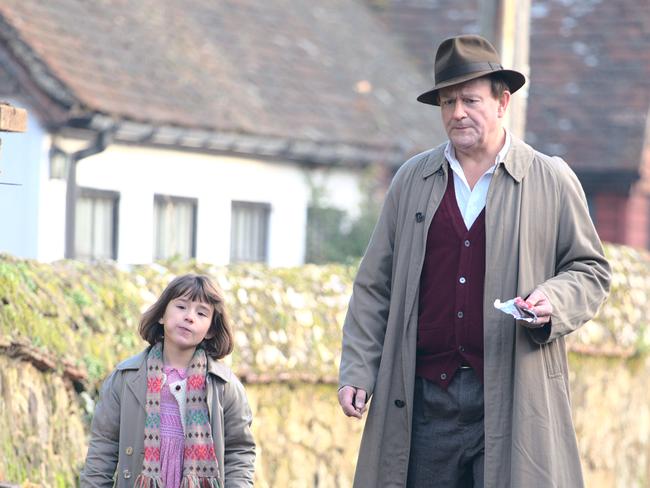 Hugh Bonneville and Darcey Ewart in To Olivia