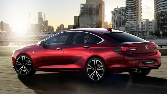 The new Commodore will be a hatch not a sedan.