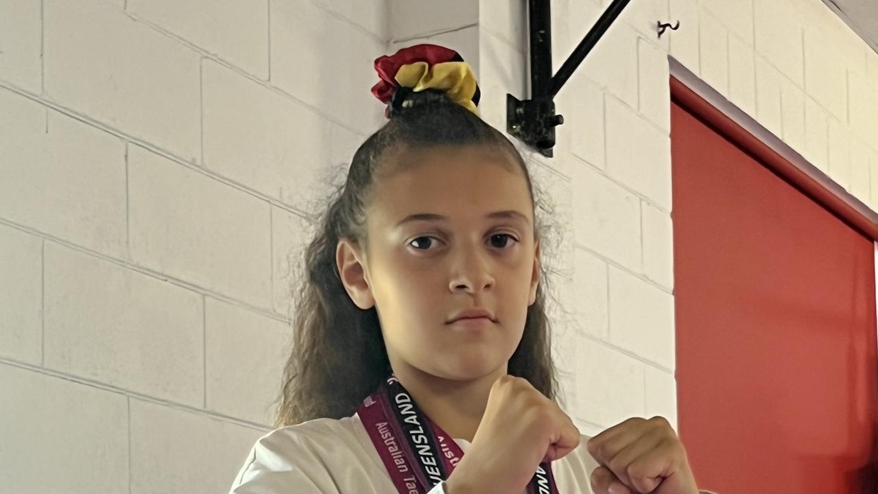 Rubi Little, took out an impressive two gold medals for the blue belt 10-11 year category and black belt 12-14 year category.