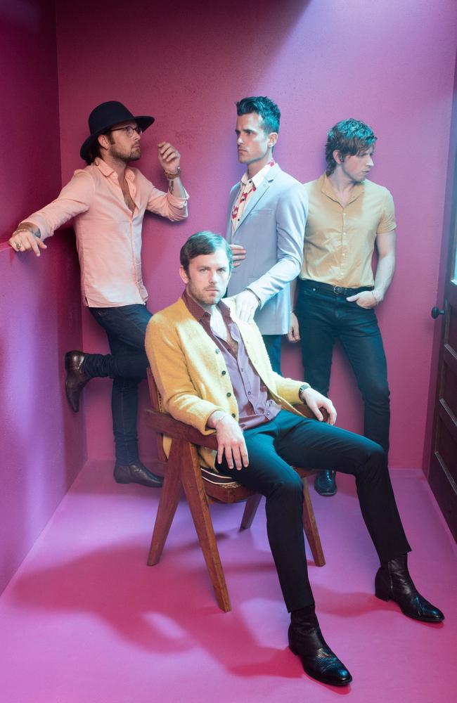 Kings Of Leon Release Seventh Album Walls Au — Australias 1002