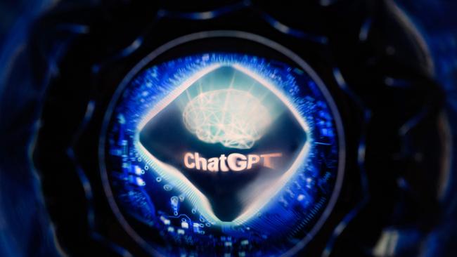 The logo of ChatGPT, the conversational artificial intelligence software application developed by OpenAI. Picture: AFP.