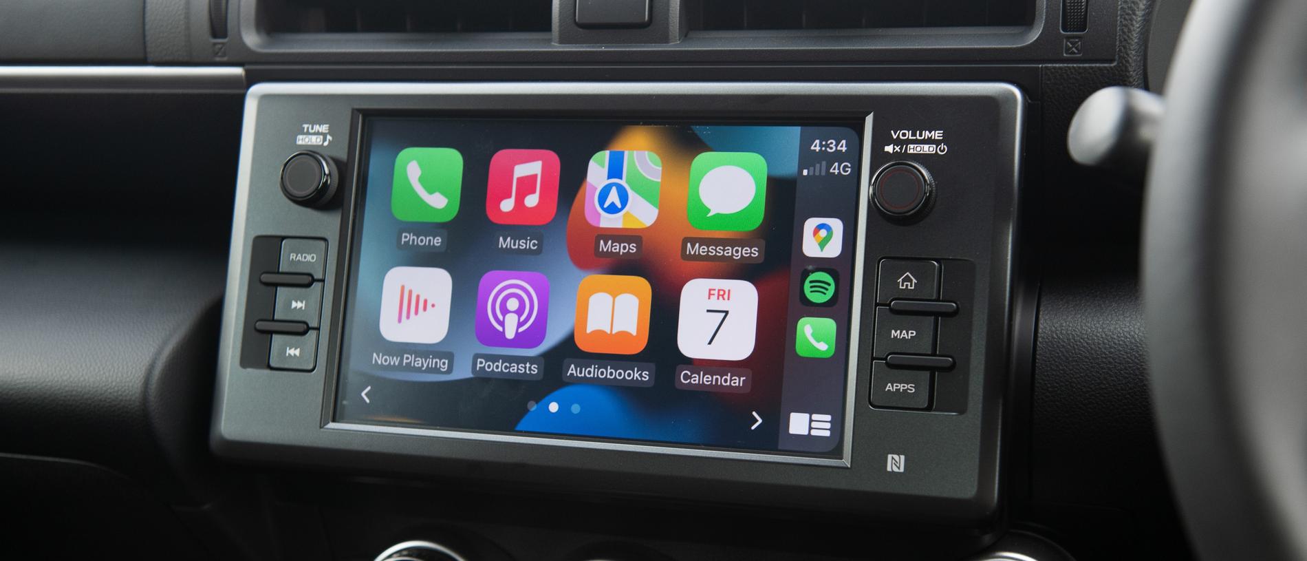 Apple CarPlay and Android Auto is standard in the 2022 Subaru BRZ Coupe S.