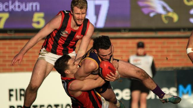 The Burners took control after quarter-time. Picture: Davis Harrigan