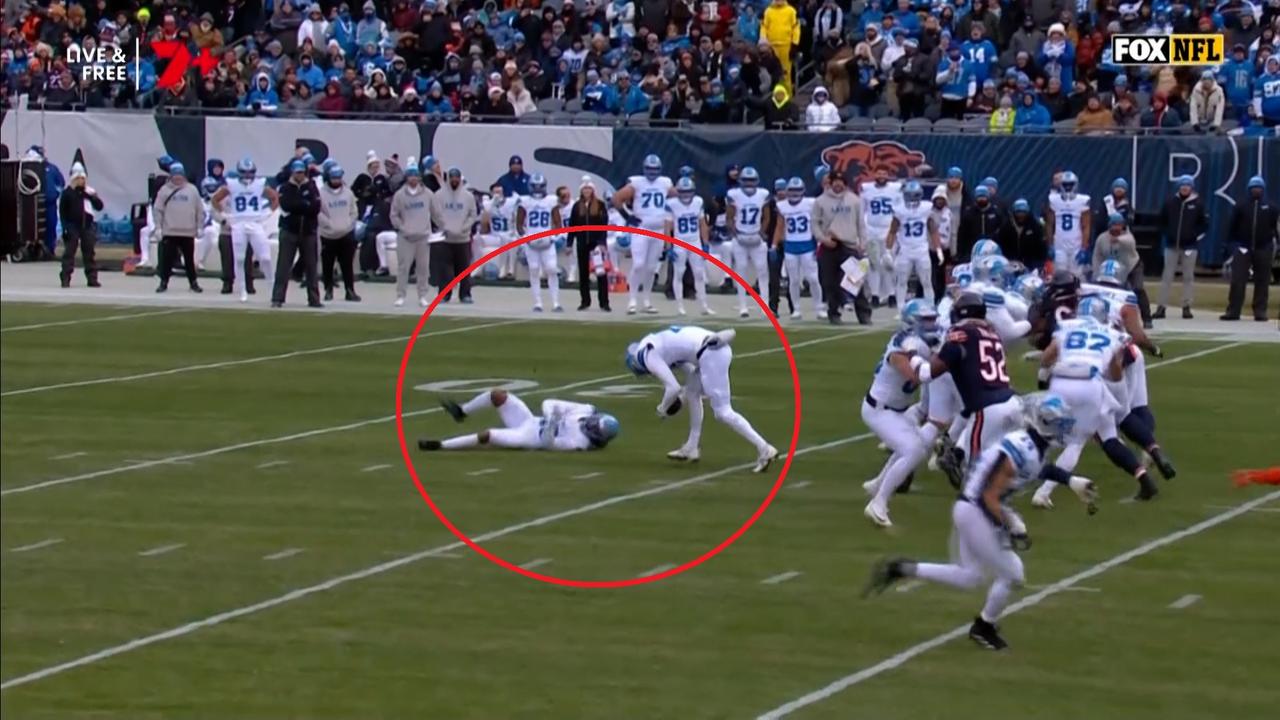 The Lions executed the trick play to perfection.