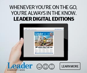 Artwork for digital editions promo on Leader homepage