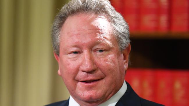 Businessman Andrew Forrest Picture: AAP