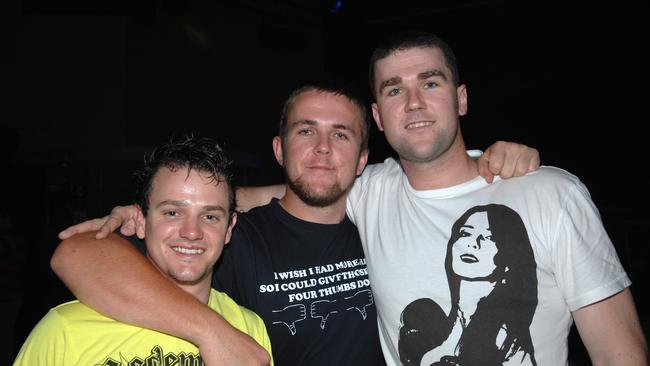 Nightclub goers enjoy a night-out at Gilligan's on February 2, 2008.