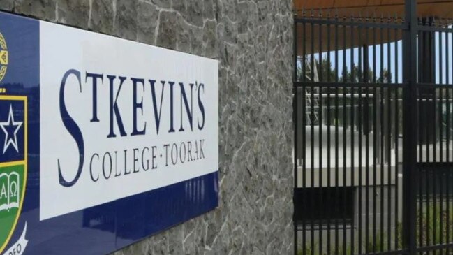 St Kevin’s College in Toorak.