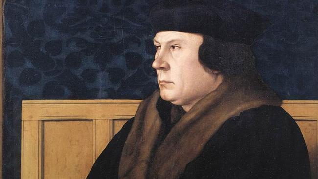 Portrait of English statesman Thomas Cromwell by German artist Hans Holbein, circa 1533.