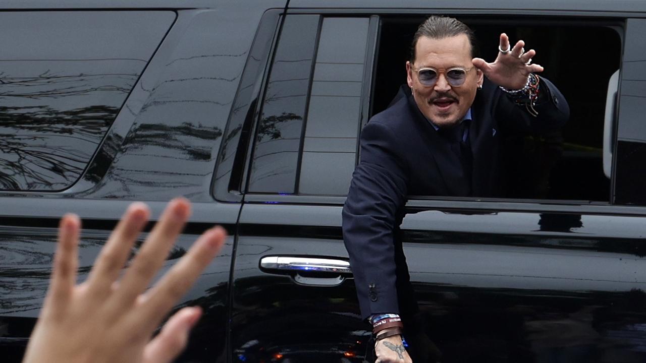 Johnny Depp appeared to win in the court of public appeal too. (Photo by Alex Wong/Getty Images)