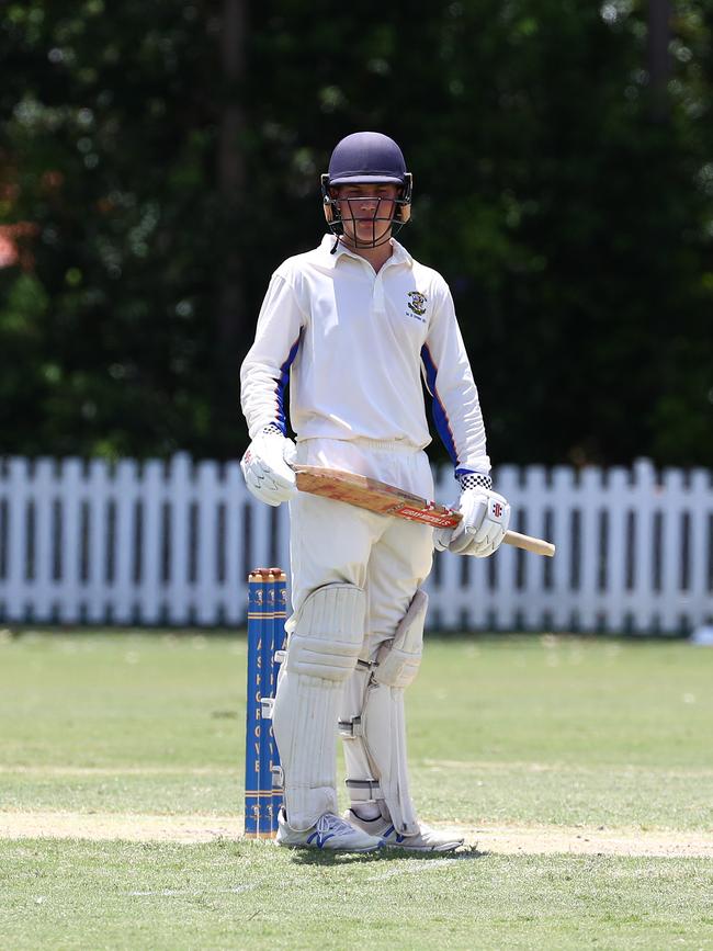 Cooper Mackie batting last week. This week he shone with the ball. Picture: Tertius Pickard