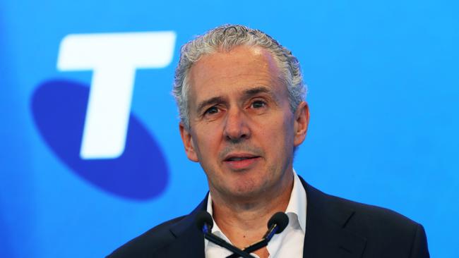 Telstra CEO Andrew Penn says the company has taken steps to ensure similar unconscionable sales do not occur again. Picture: AAP