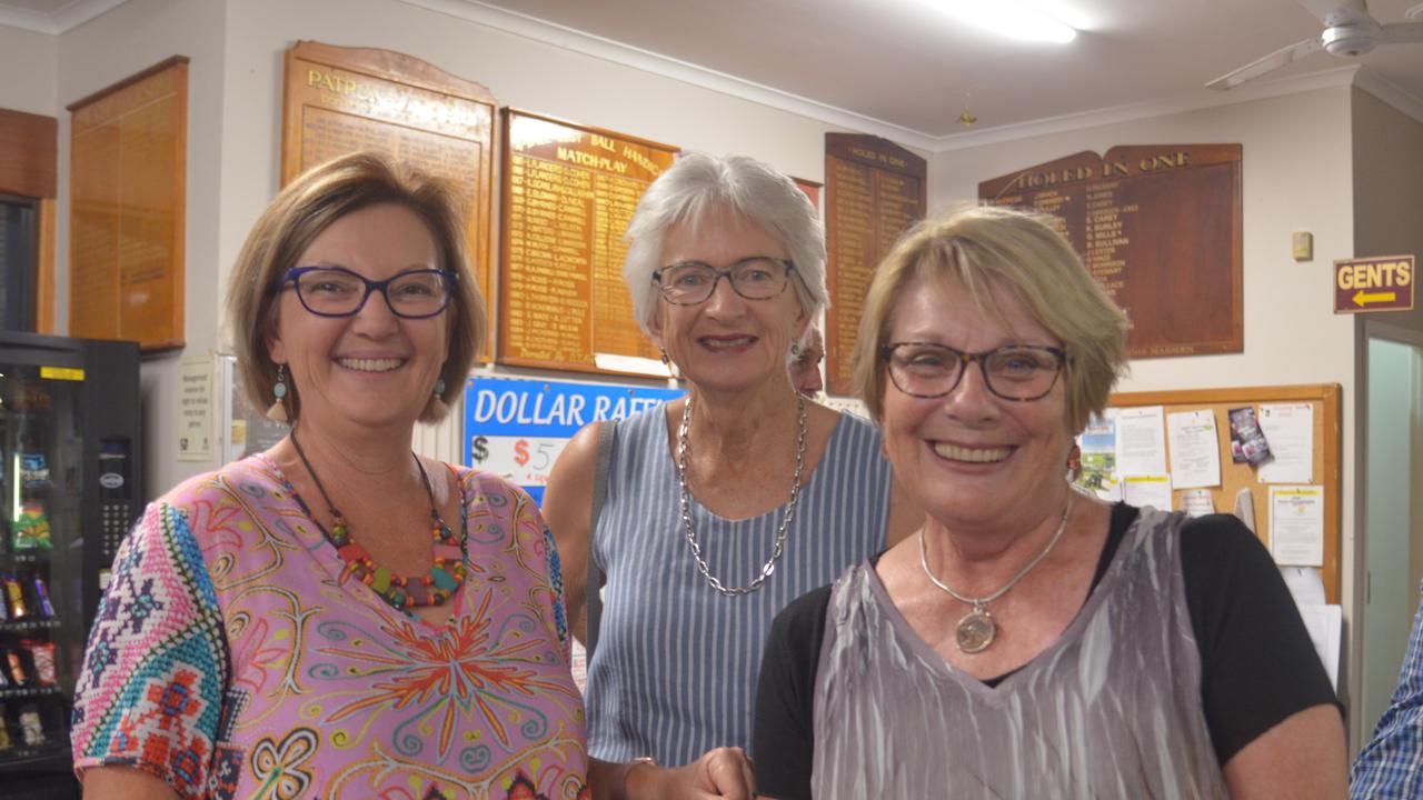 Liz Cockram, Mary Young and Judy Lester