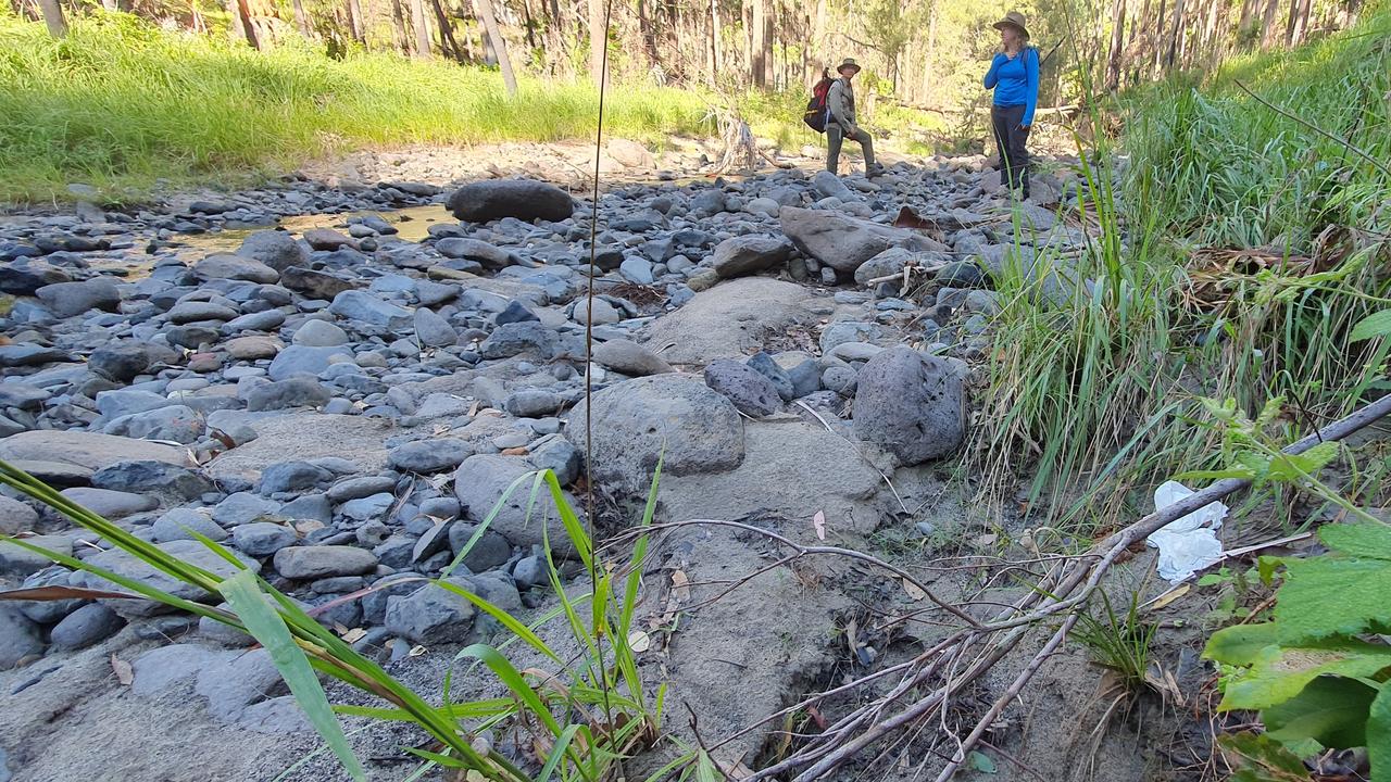 Rangers said leaving human waste near creeks and freshwater areas could pollute waterways. Picture: Queensland Parks and Wildlife Service