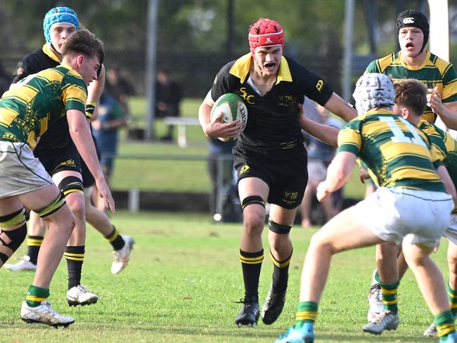 AIC First XV rugby between St Patrick's College and St Laurence's College. Saturday May 10, 2025. Picture, John Gass