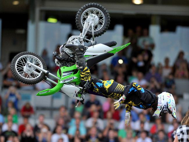 The strategy wants council to attract more diverse events such as the Nitro Circus.