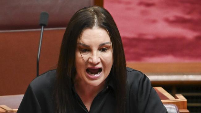 CANBERRA, Australia - NewsWire Photos - September 18, 2024: Senator Jacqui Lambie in the Senate at Parliament House in Canberra. Picture: NewsWire / Martin Ollman