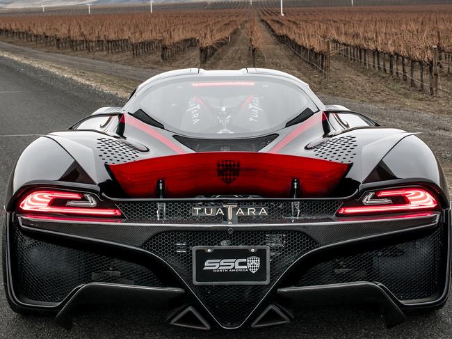 SSC Tuatara set a new world record for the fastest production car at 508km/h.