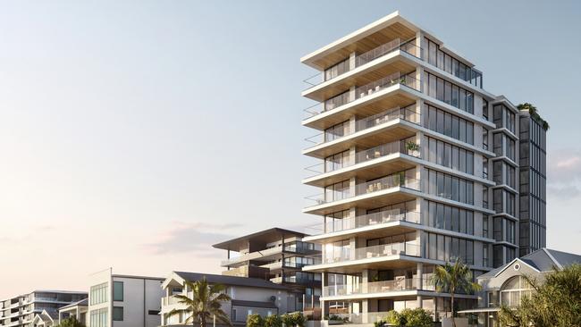 Artist impression of Ophira Palm Beach, a tower pitched by 5Point Projects
