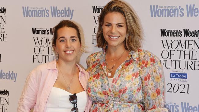Fiona Falkiner and Hayley Willis. Picture: Tim Hunter.