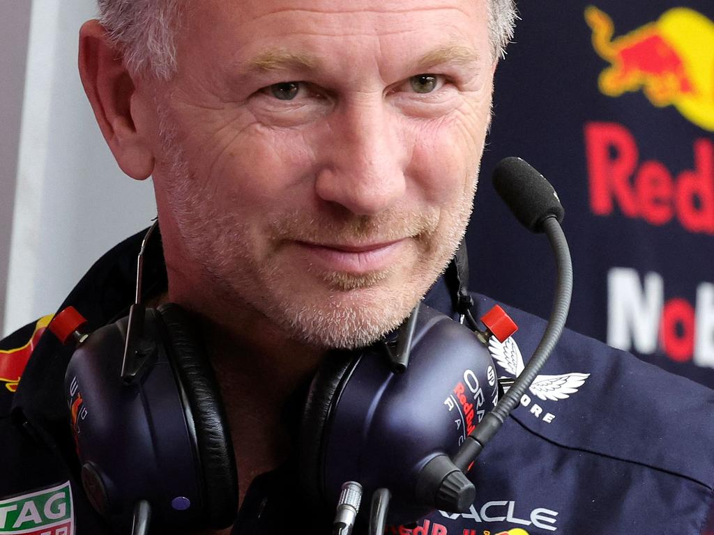 Red Bull Racing team principal Christian Horner. Picture: AFP