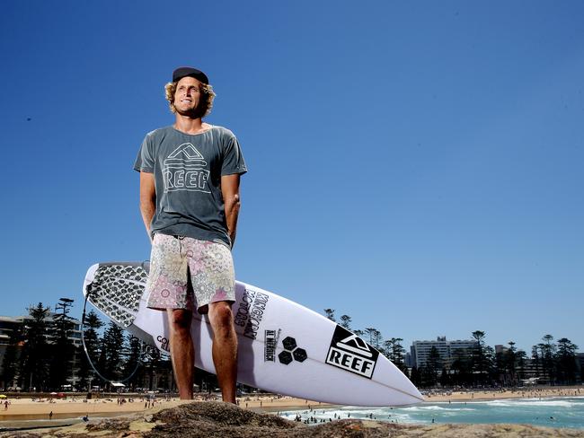 Kai Otton is looking forward to the event. Pictured from southern side of Manly beach.