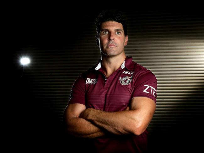 Sea Eagles coach Trent Barrett . Picture : Gregg Porteous