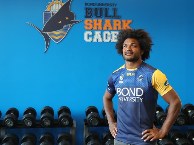 Henry Speight at Bond University. Picture: Glenn Hampson.